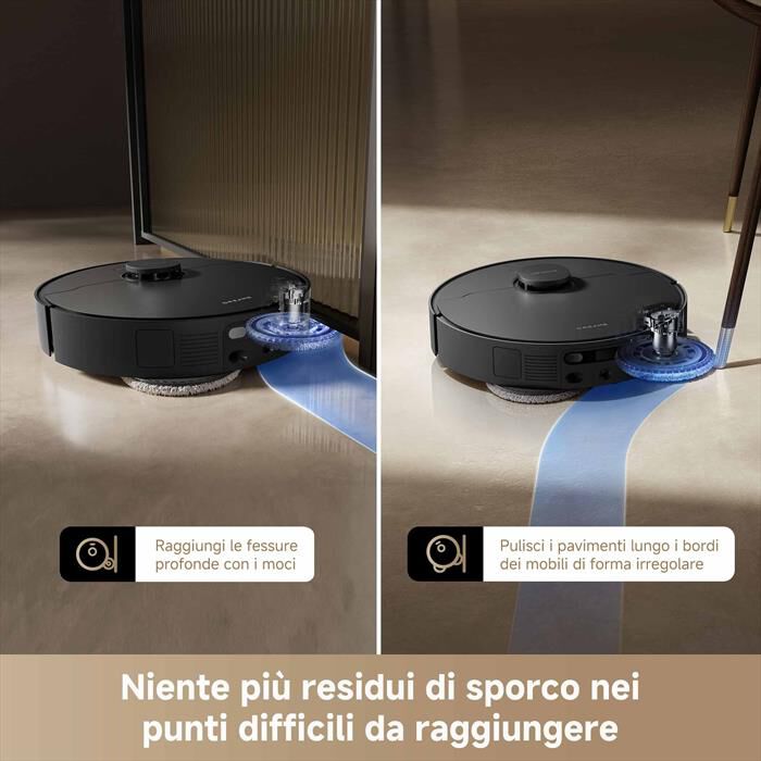 DREAME - Robot aspirapolvere lavapavimenti L40 VIM ULTRA AE-Nero