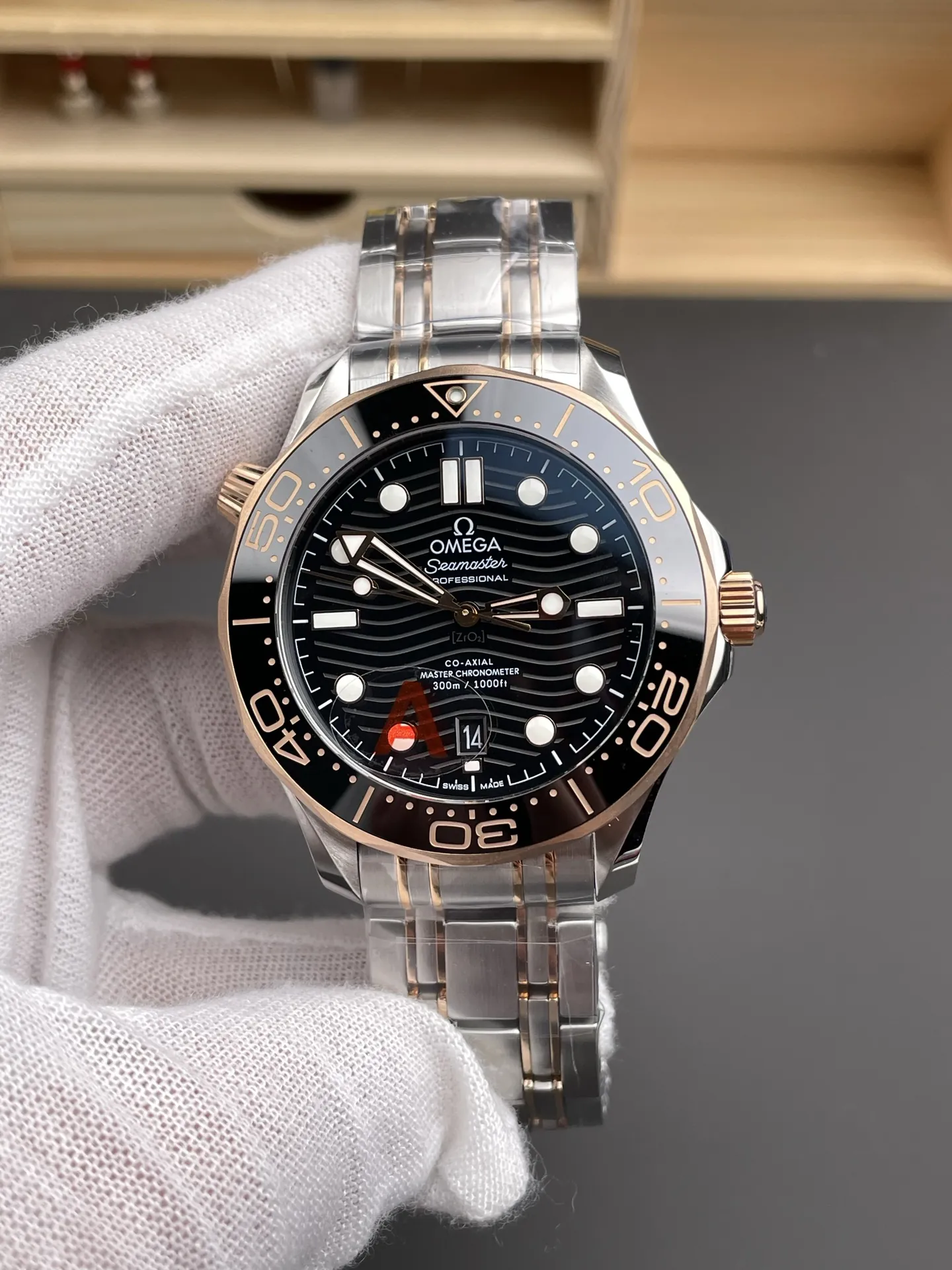Omega Seamaster 300 Two-Tone Rose Gold 42mm
