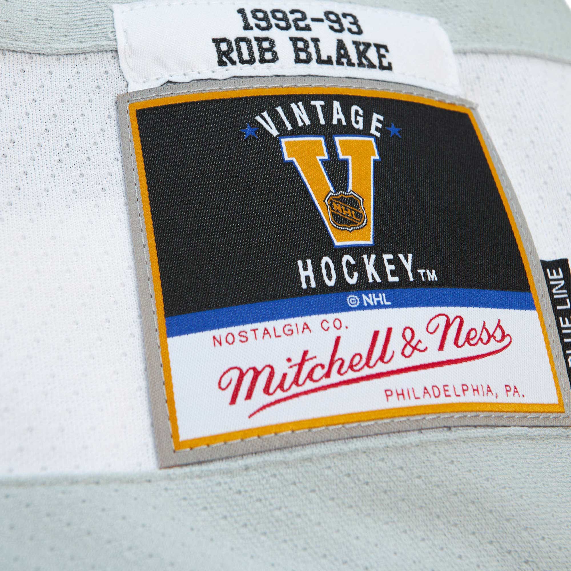 Rob Blake Los Angeles Kings Mitchell & Ness  1992/93 Blue Line   Jersey – Black