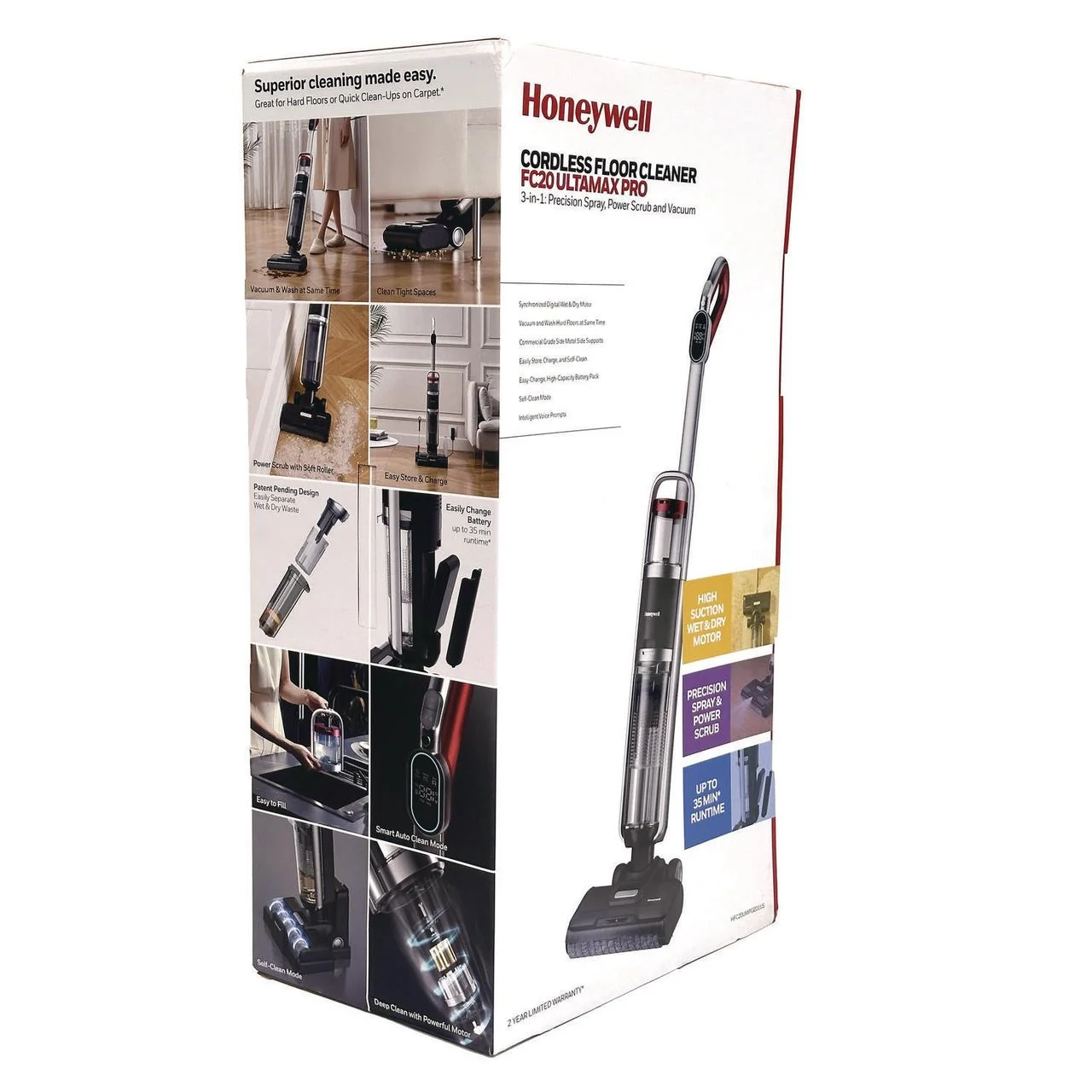 Honeywell Ultamax Elite FC20 Cordless Floor Cleaner, 13.5