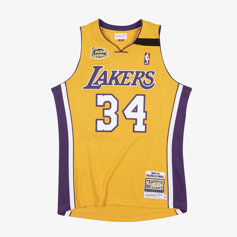 O'Neal Los Angeles Lakers 1999/00 Hardwood Classics Jersey