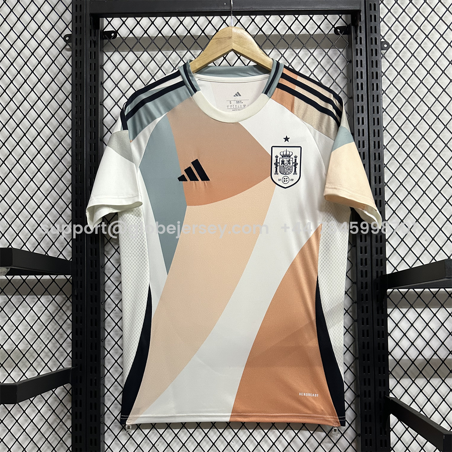 Spain 2025 Women's Team Away Jersey - Men's Fans Version