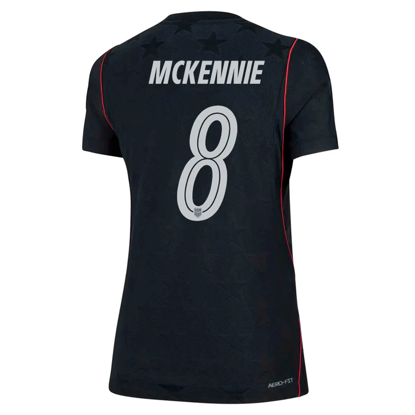 Nike Women's Mckennie United States Match Authentic Away Jersey 2026 (Dark Obsidian/Pure Platinum)