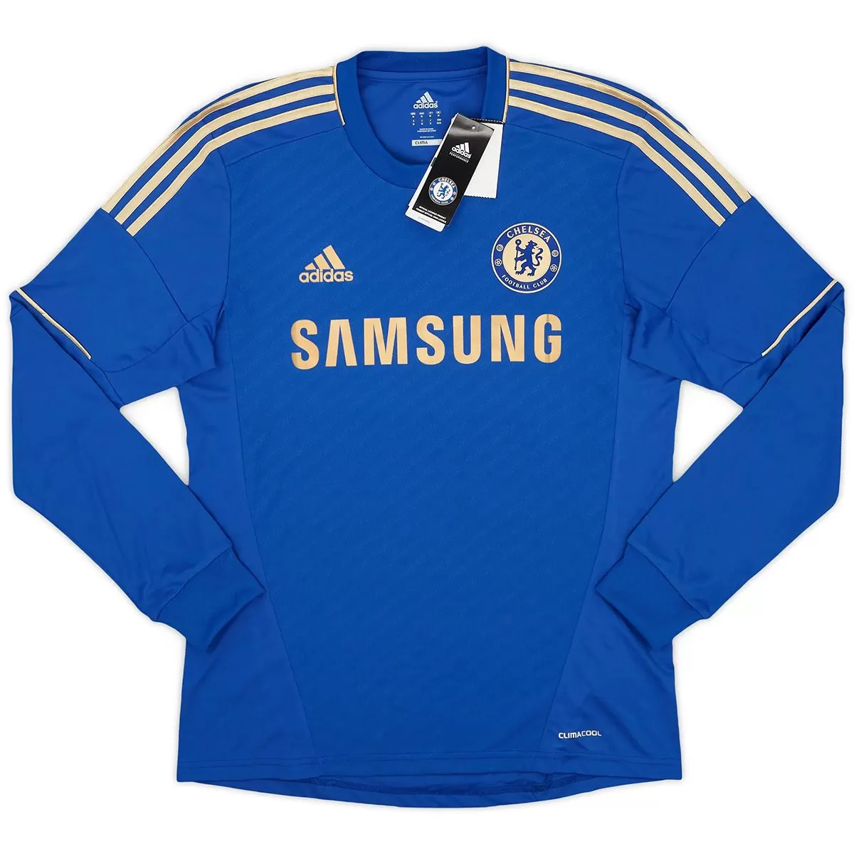 HAZARD #17 Chelsea 2012/13 Home Retro Long Sleeve Jersey