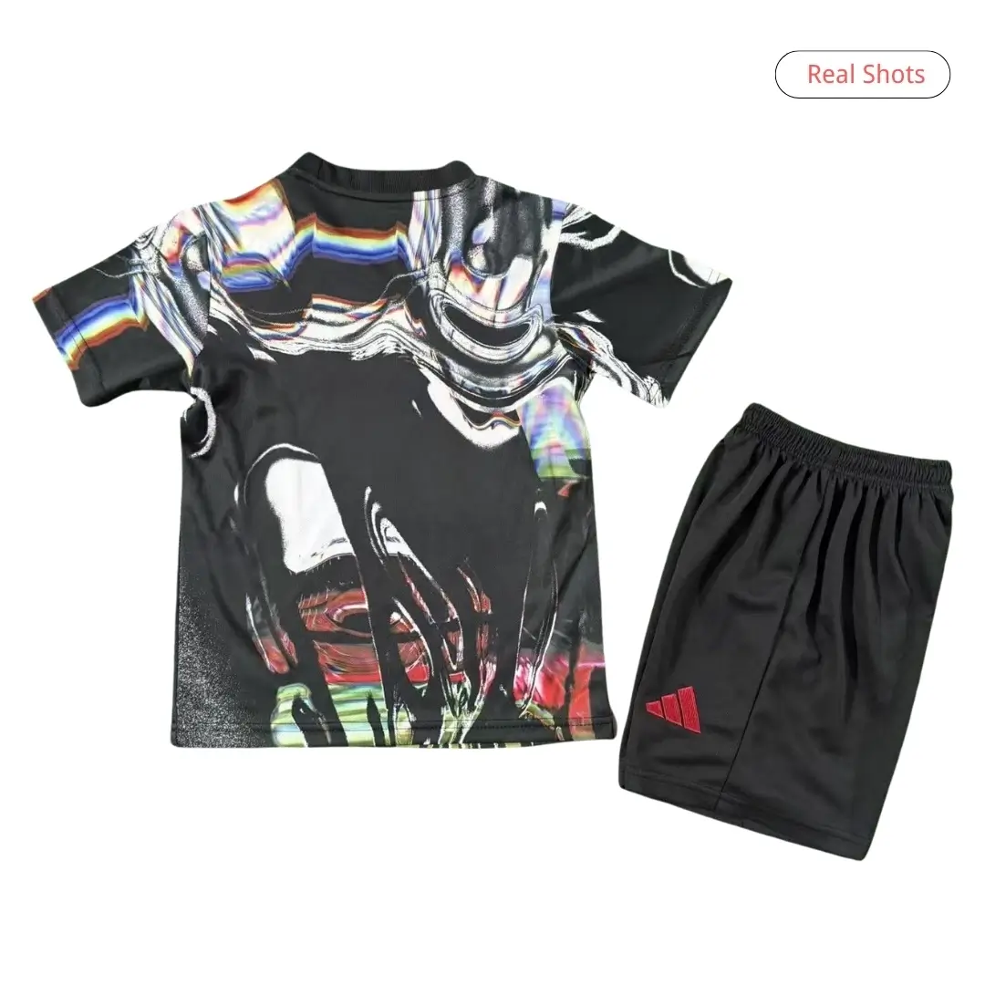 Kid's Manchester United Pre-Match Soccer Kit 2025/26