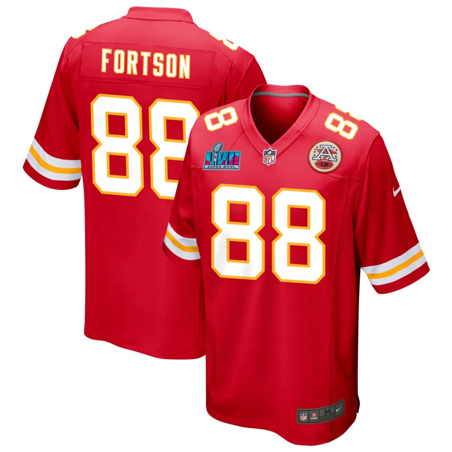 Jody Fortson Kansas City Chiefs Nike Super Bowl LVII Game Jersey - Red