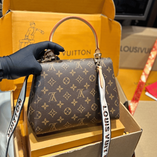 Louis Vuitton Cluny BB Monogram Brown 11 Inches