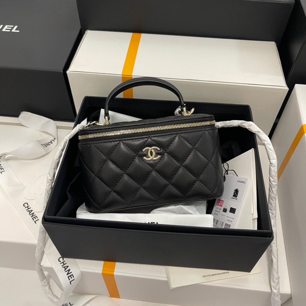 Chanel 23A Mini Vanity Case Top Handle