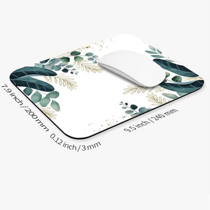 PADARTISAN Square Mouse Pad, Personalized Premium-Textured Custom Mouse Mat Design