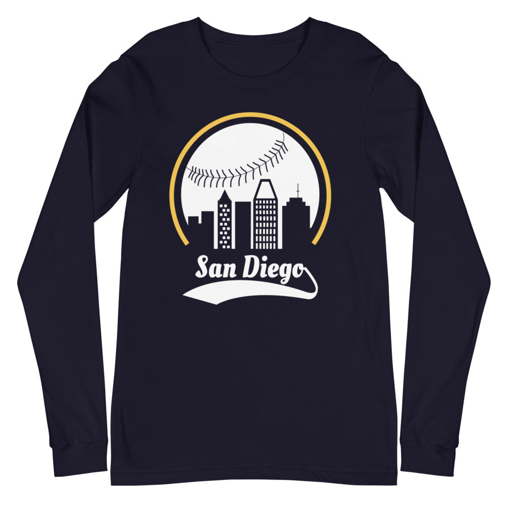 Unisex San Diego Padres Baseball Long Sleeve Tee Shirt