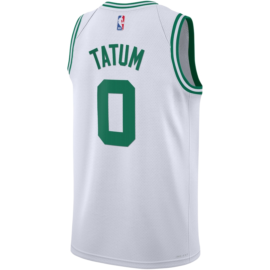 Youth Boston Celtics Jayson Tatum White Swingman Jersey - Association Edition