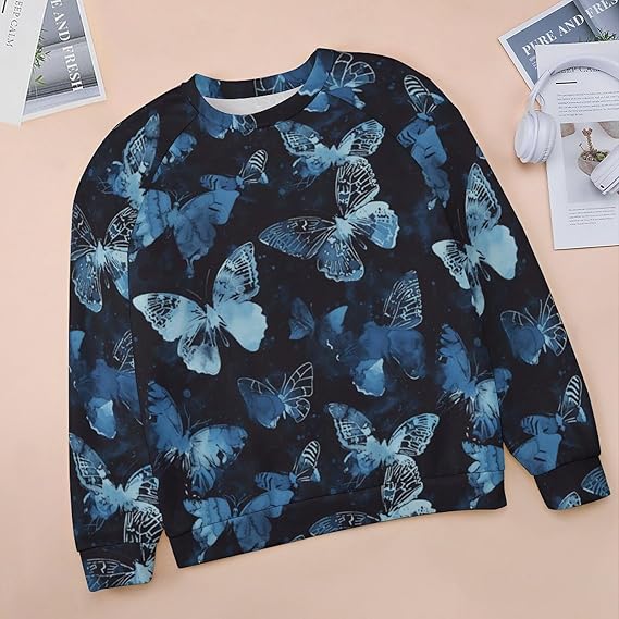 Women's Cat Butterfly Sweatshirts