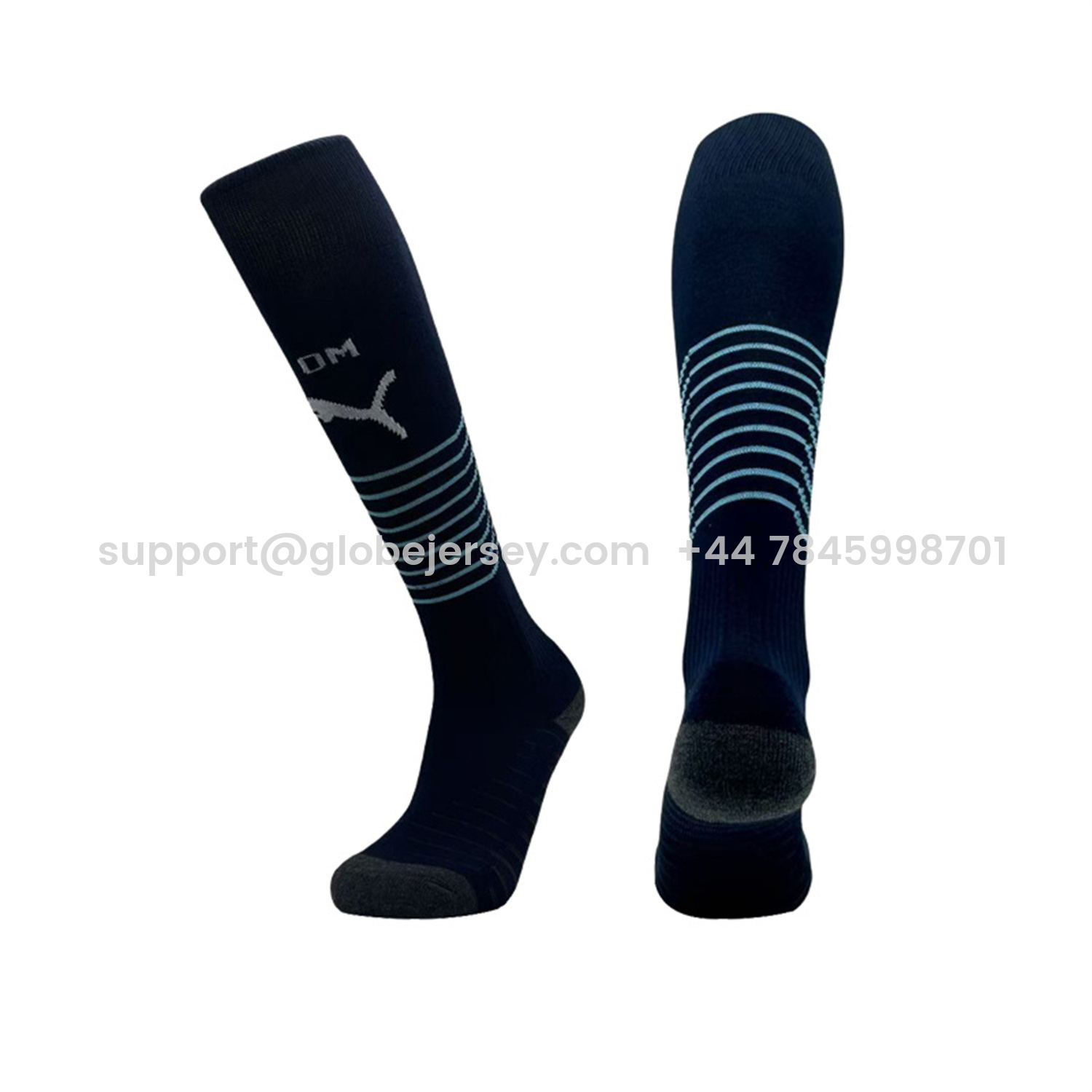 Marseille 25-26 Away Socks - Black