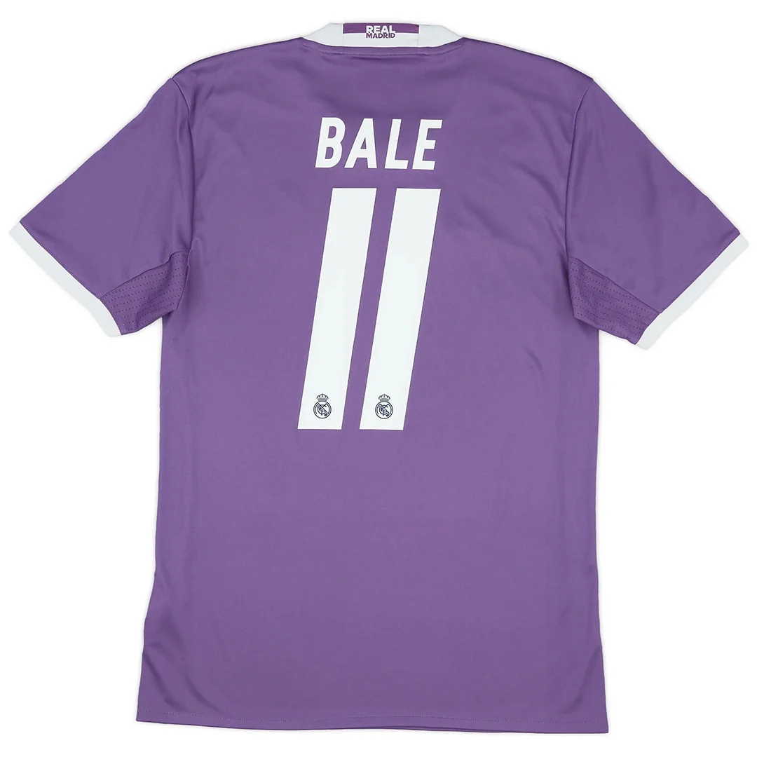 Bale #11 Real Madrid 2016/17 Away Retro Jersey