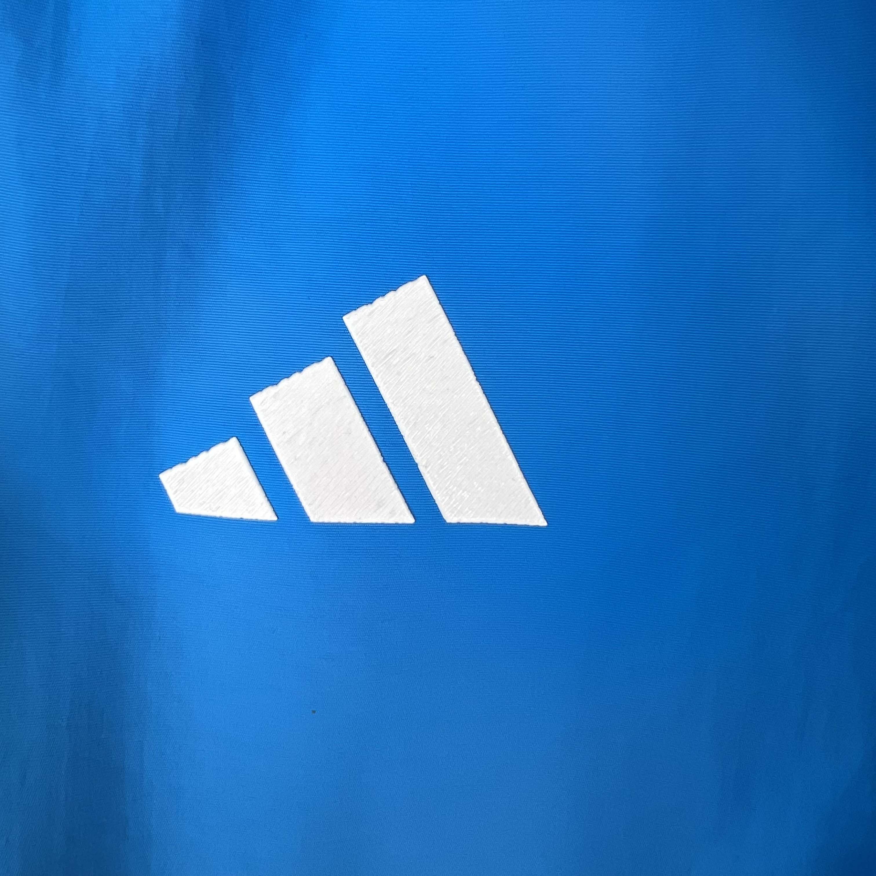 2023-2024 Juventus Reversible Windbreaker Blue Soccer Jersey 1:1 Thai Quality