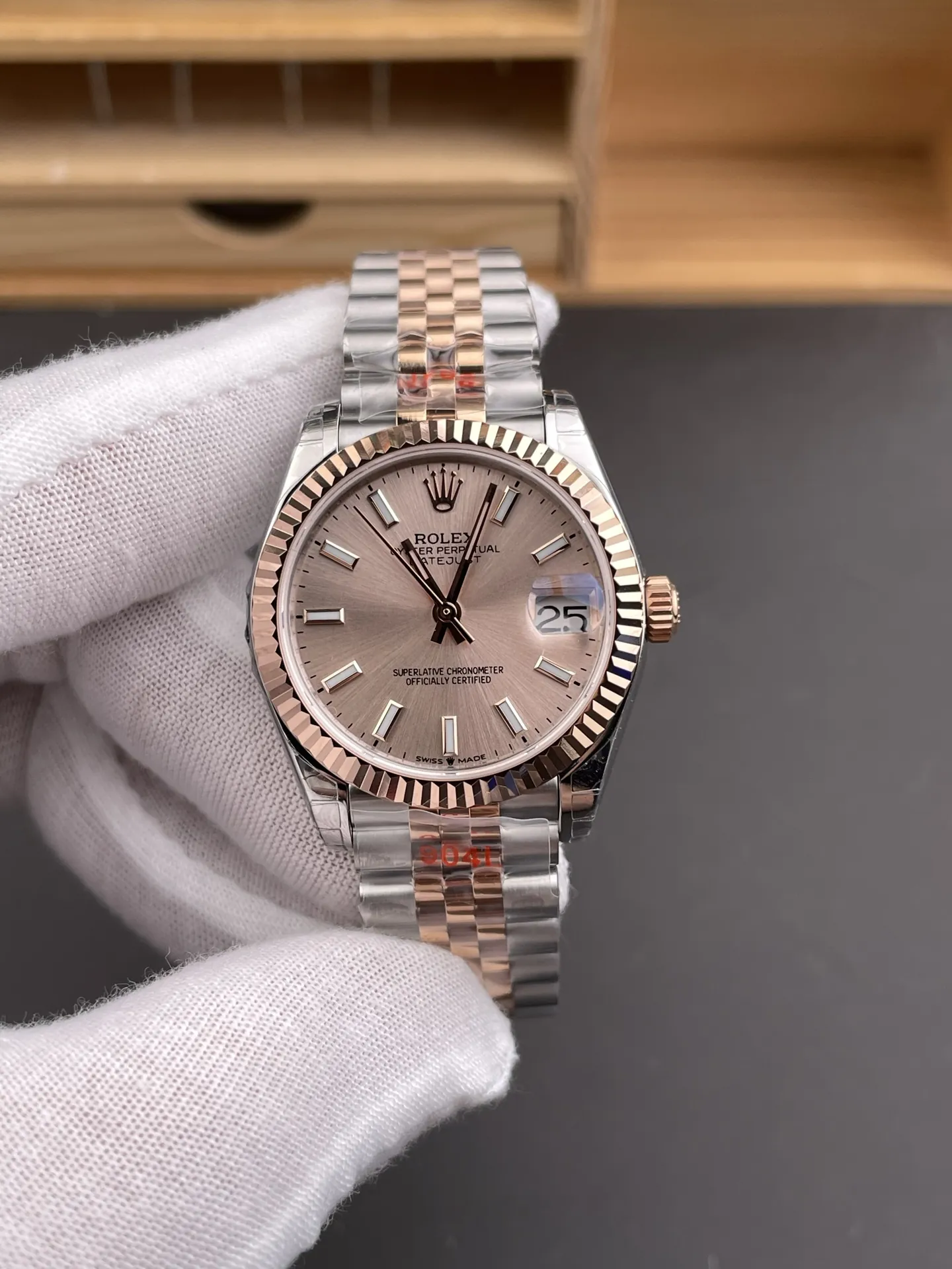 Rolex Datejust Rose Gold Ladies 31mm