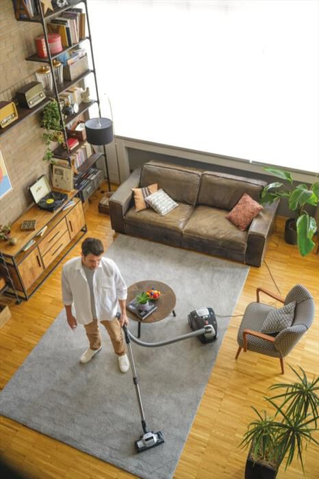 HOOVER - Aspirapolvere a traino HE520PET 011-Nero