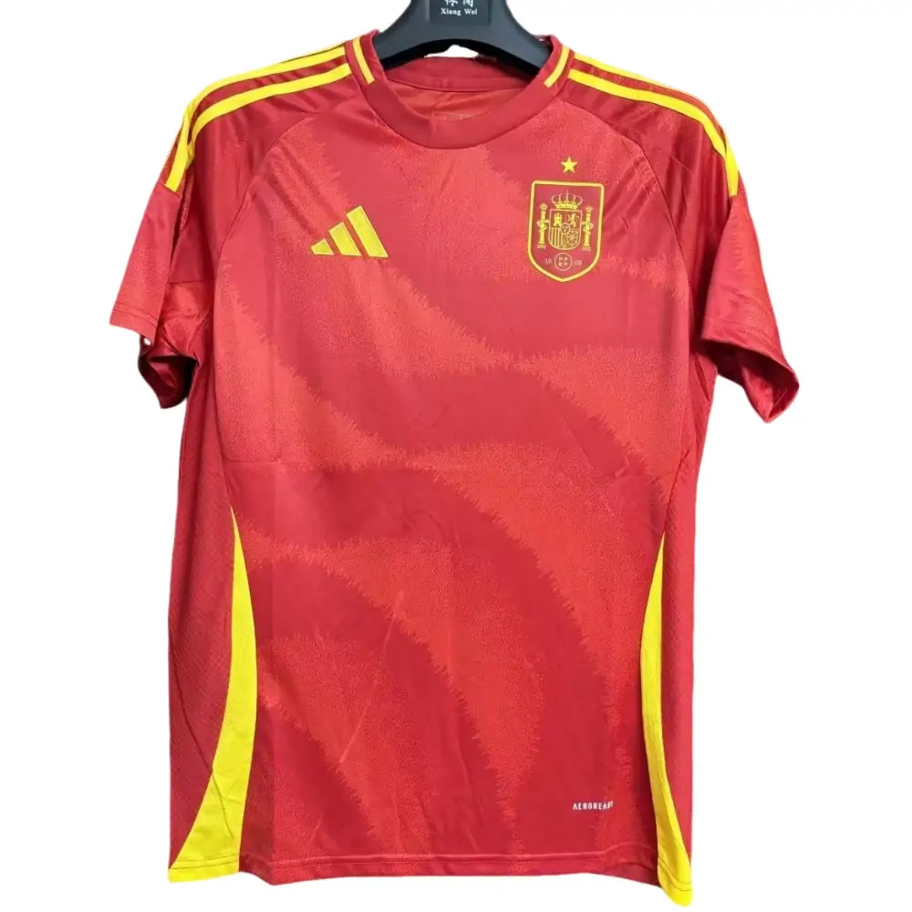 2024/25 Spain Home Short Sleeve Fan 1:1 Thailand Quality - Fans Edition