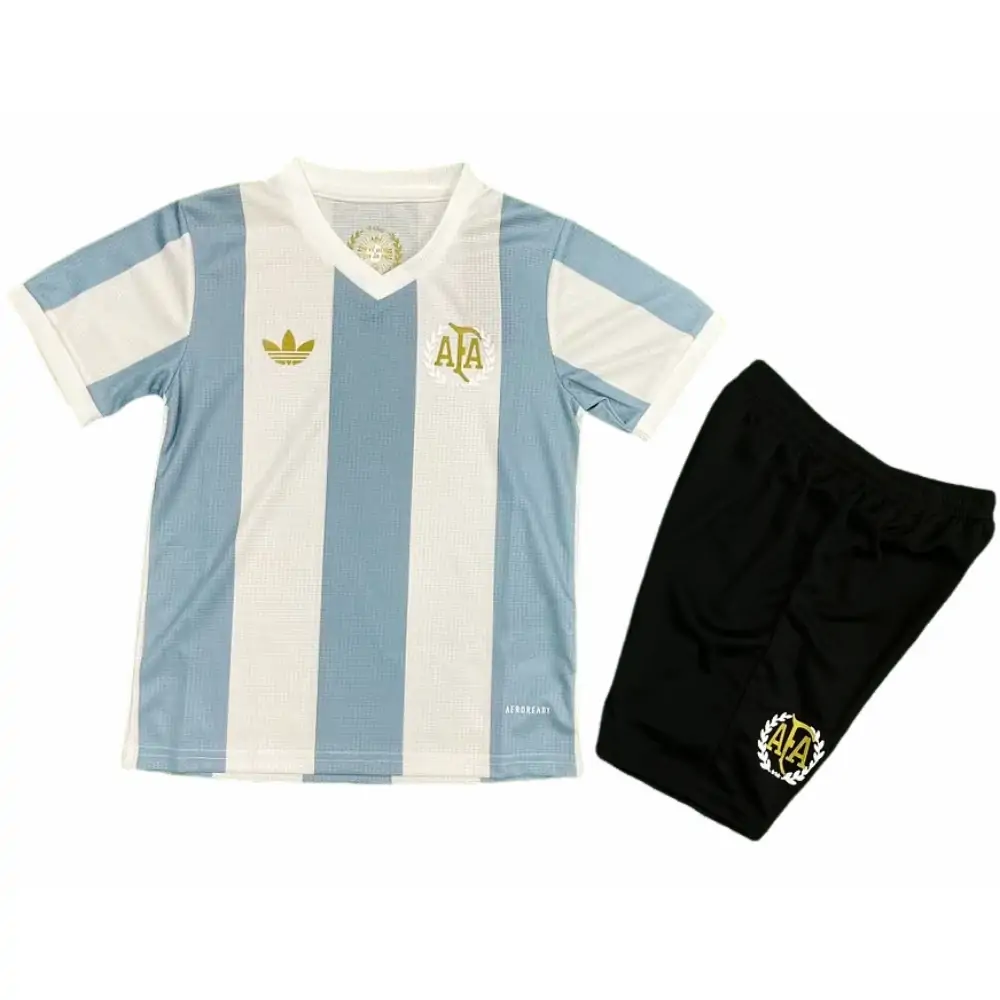 2025-26 New Season Argentina 50th Anniversary Children's Jersey - Fan Edition