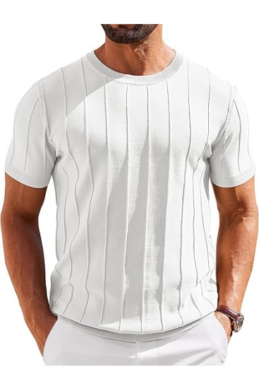 Men's T- Shirts Short Sleeve Knit