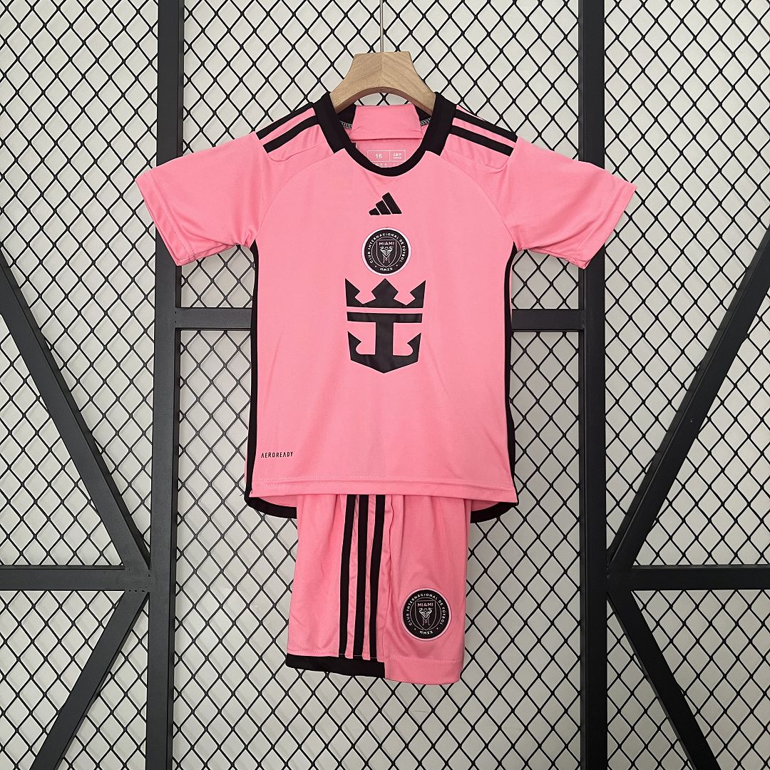 Inter Miami 2024 Home Stadium Kids Kit