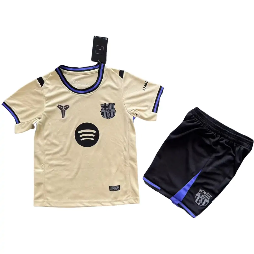 25-26 Barcelona Away Shirt Jersey - Adult Set Fans Edition