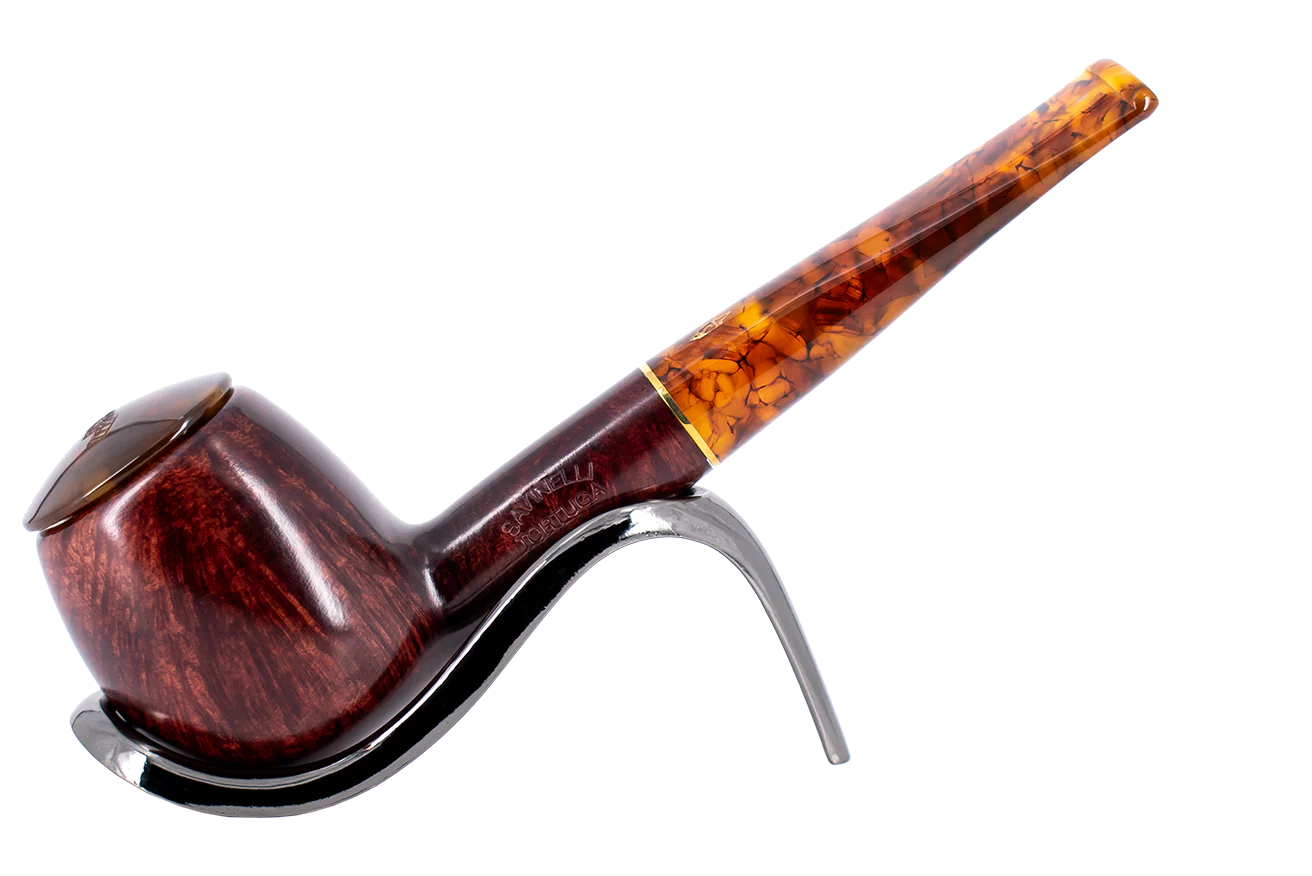 Savinelli Tortuga Smooth Shape No. 207 - 6mm Briar Pipe