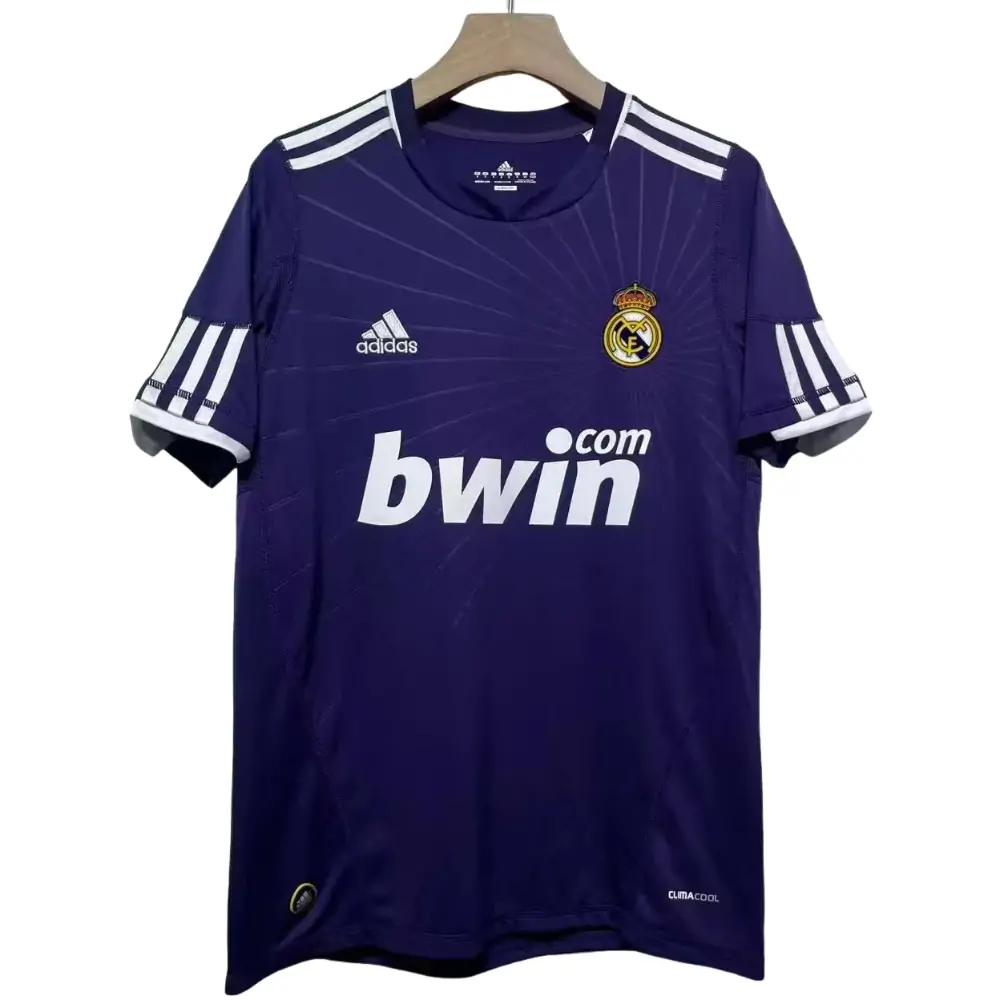 10-11 Real Madrid second away purple retro jersey - fans edition