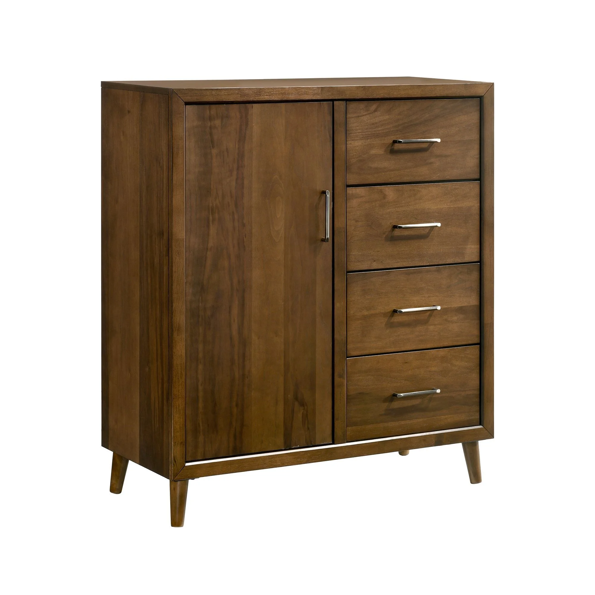 Elements Zuma Queen Panel 5PC Bedroom Set in Walnut