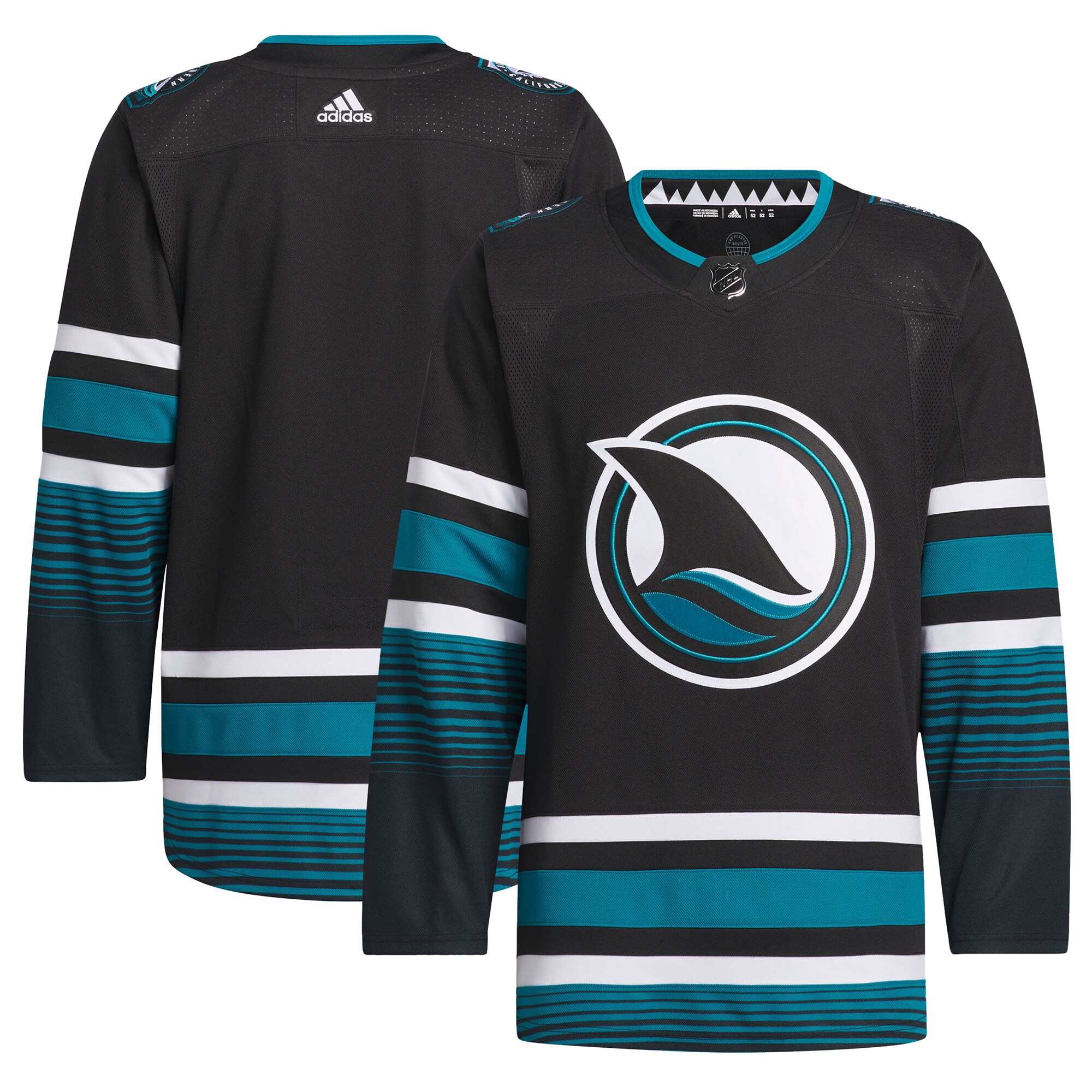 San Jose Sharks  Alternate  Primegreen Jersey – Black