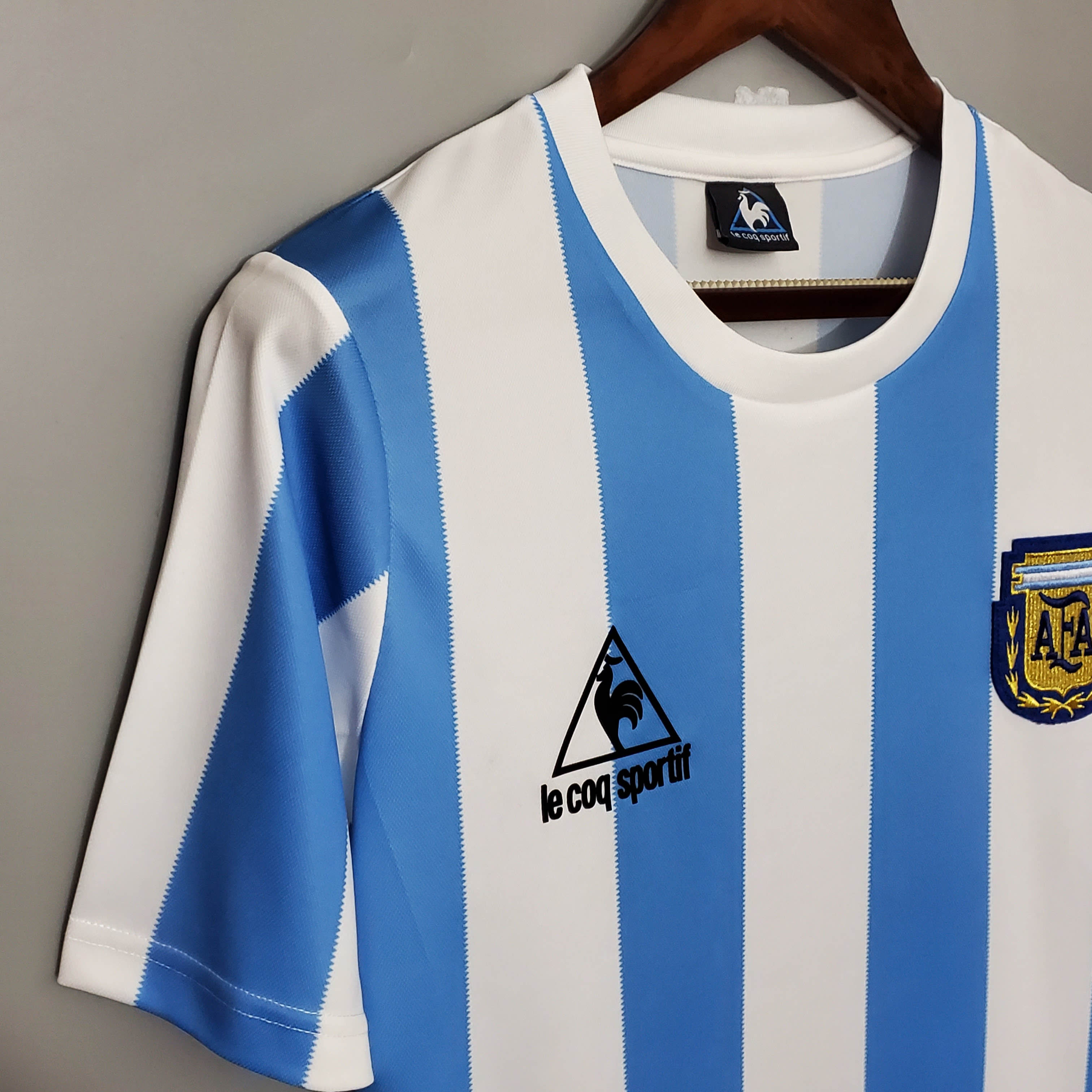 1986 Retro Argentina National Team Home Jersey - Fans Edition