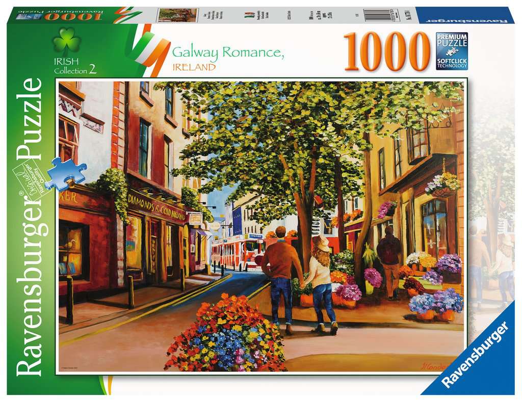 Galway Romance, Irish Collection No 2 – 1000 Piece Jigsaw Puzzle (Ravensburger)