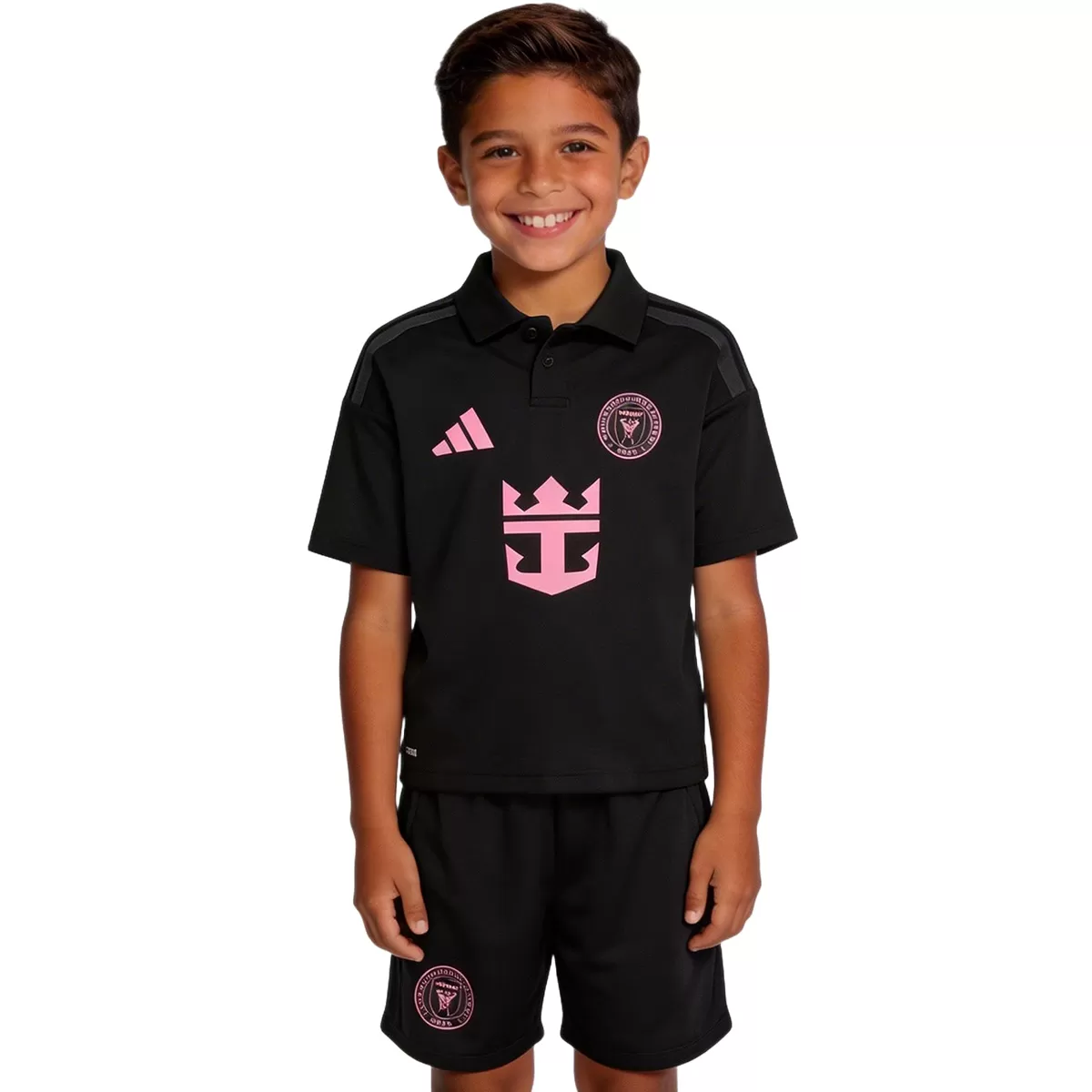Inter Miami CF Kid's Away Soccer Kit 2026 - Jersey+Shorts