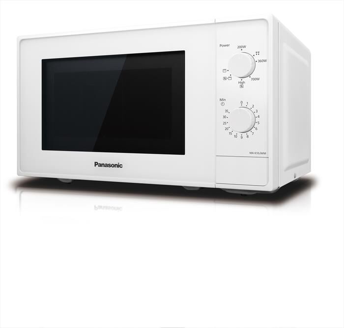 PANASONIC - Microonde compatto 20L NN-K10JWMEPG, grill-BIANCO