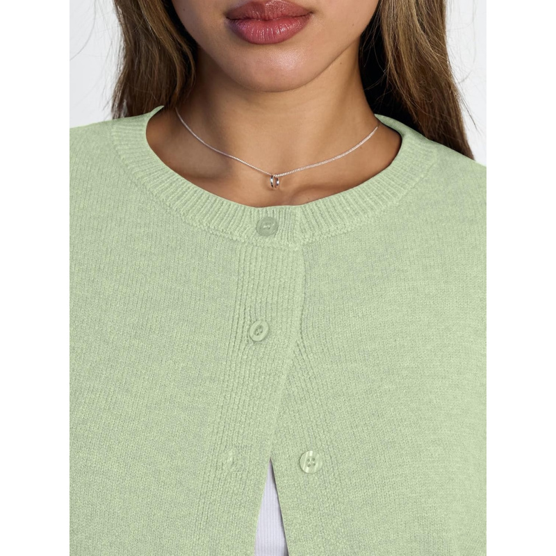 Women's Lightweight Cardigan Cropped Knit Fall Cute Sweaters 2026