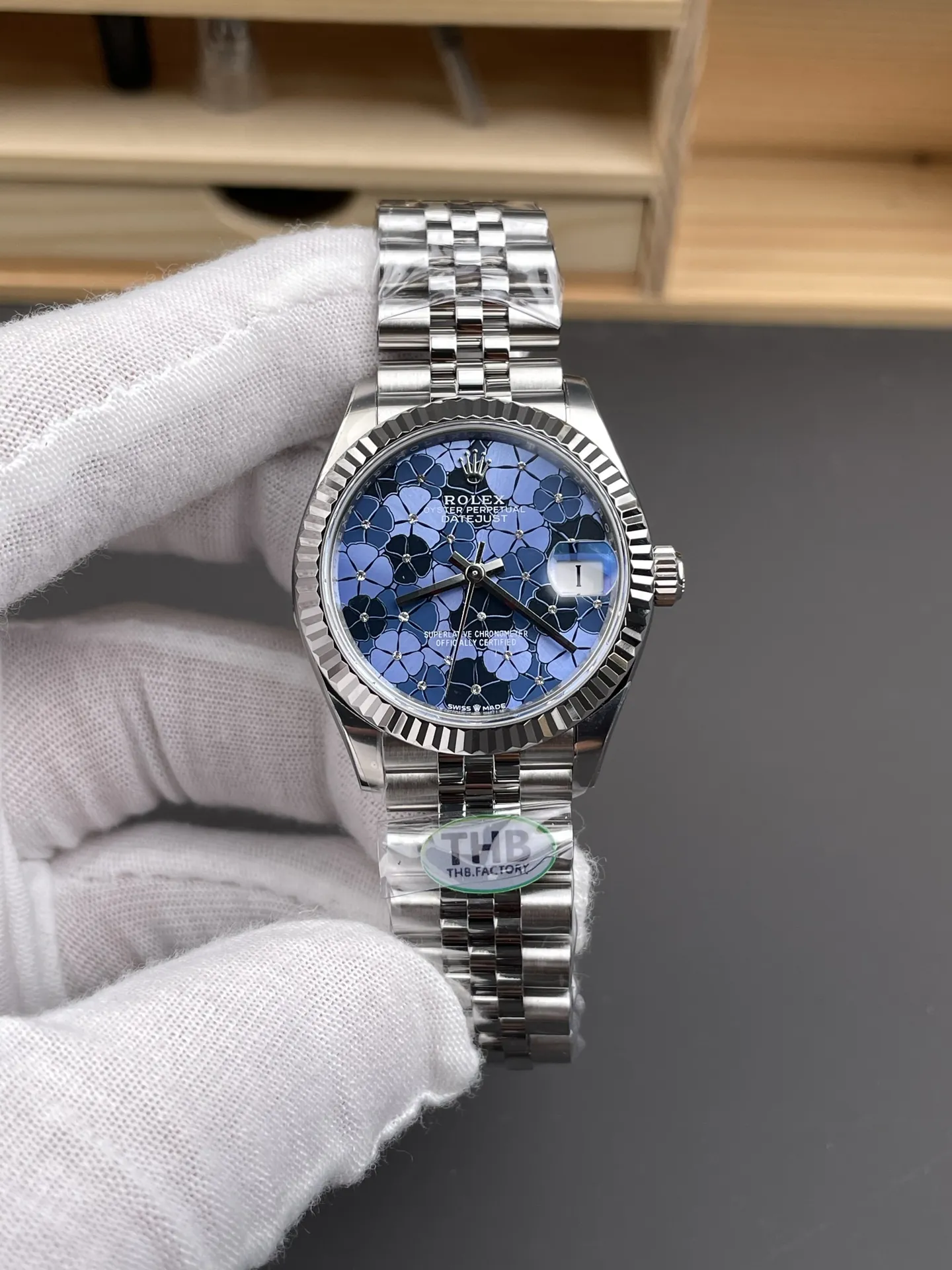 Rolex Datejust Blue Ladies 31mm