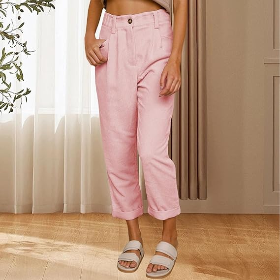 Corduroy Business Casual Pants