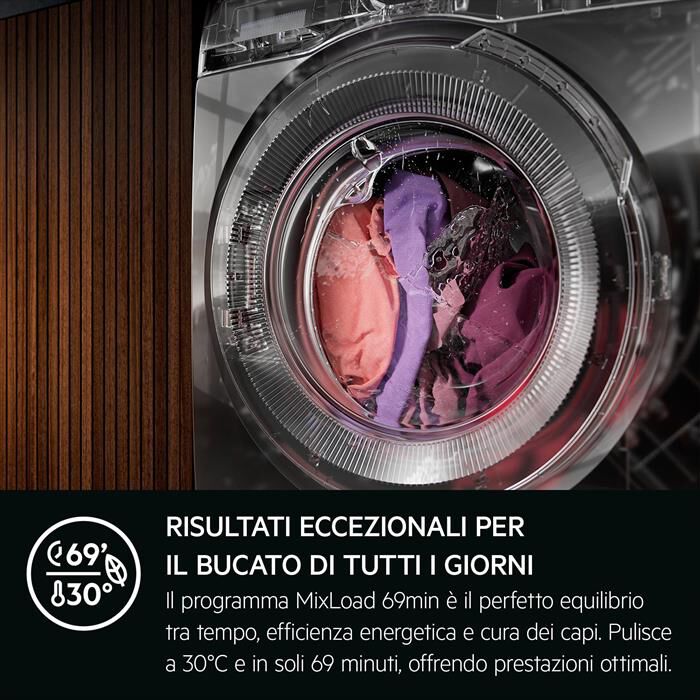 AEG - Lavatrice LR6FG94 9 Kg Classe A-Bianco