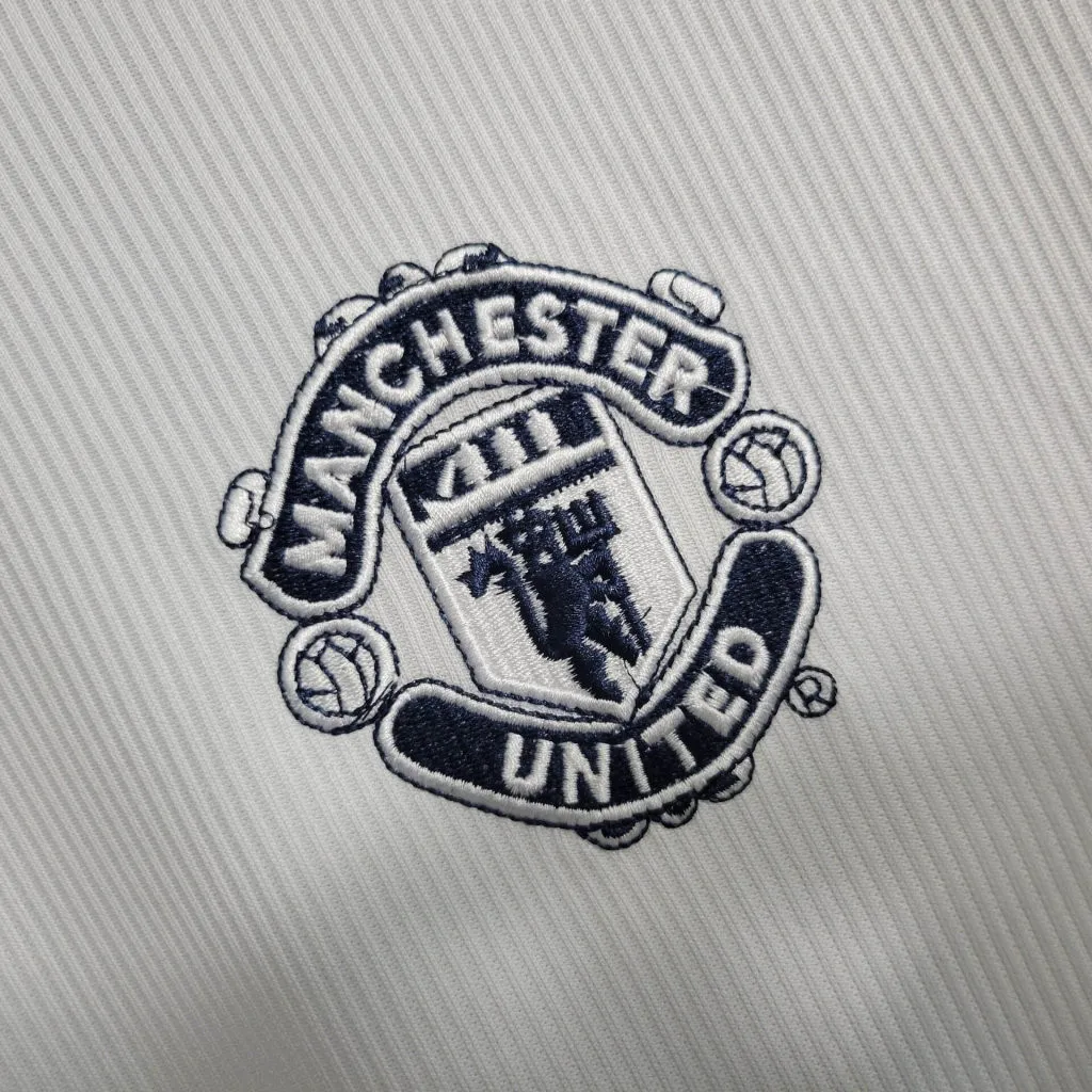 1999/2000 Manchester United Away Long Sleeve Retro Jersey-Fans