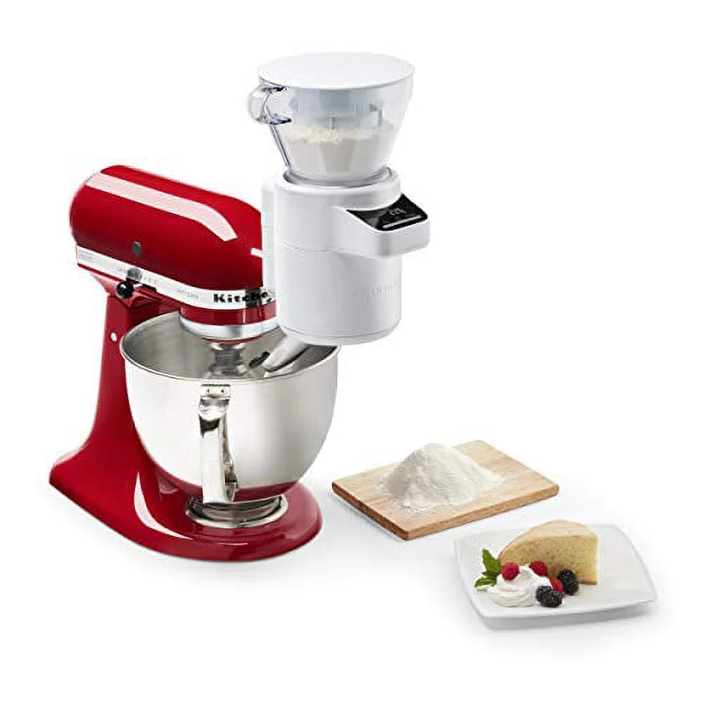 KitchenAid RKSMSFTA Sifter + Scale Attachment, 4 C