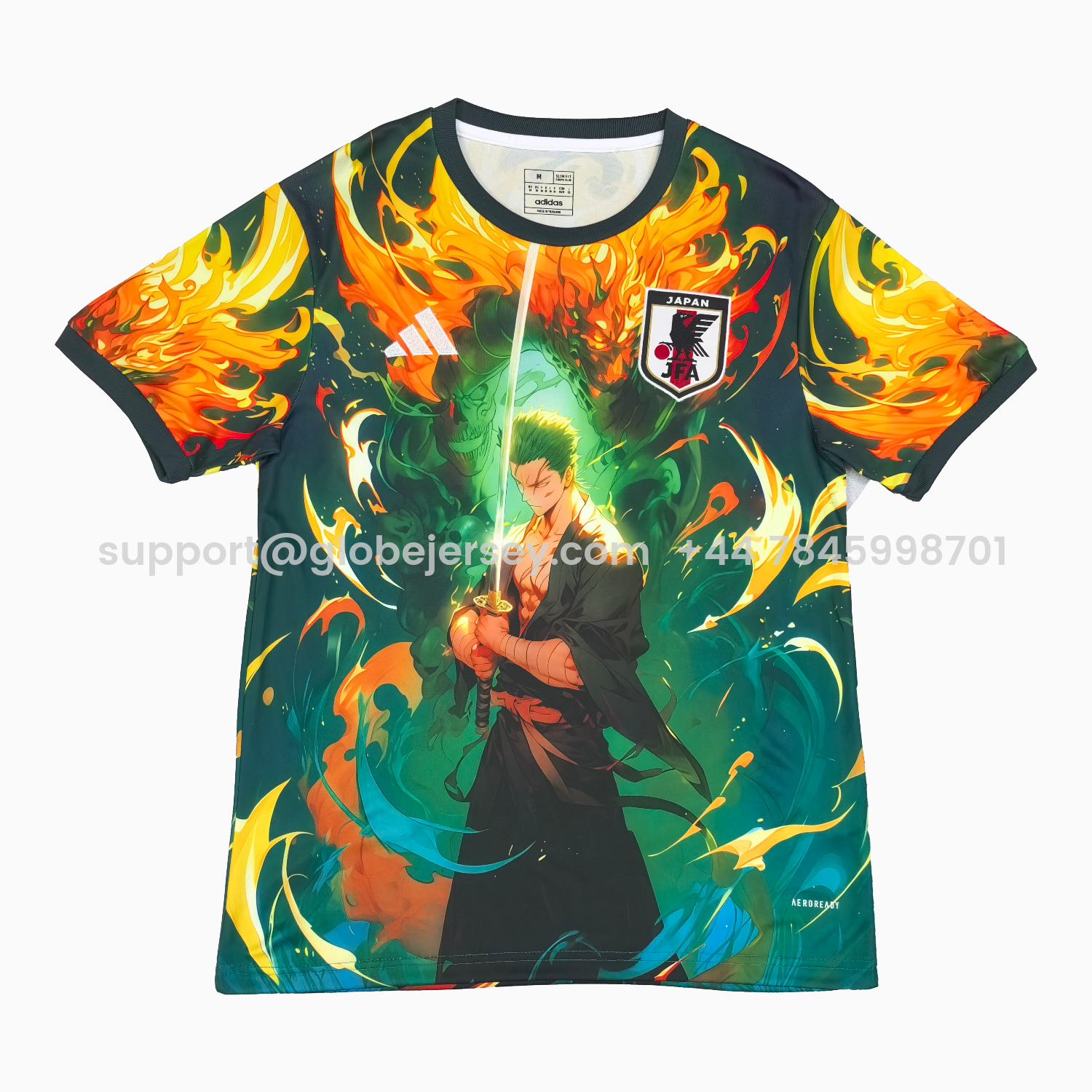 Japan 25-26 Sauron Green Fire Special Jersey - Fans Version