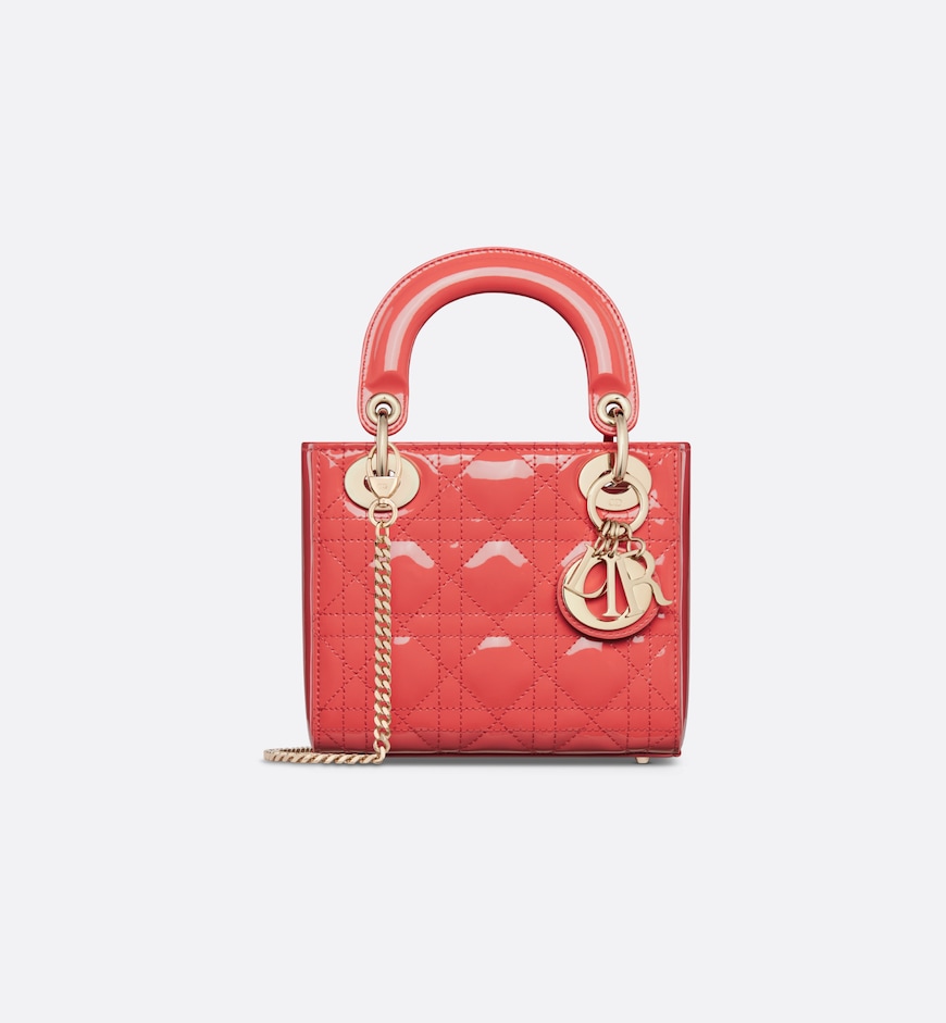 Mini Dioriviera Lady Bag – Patent Leather