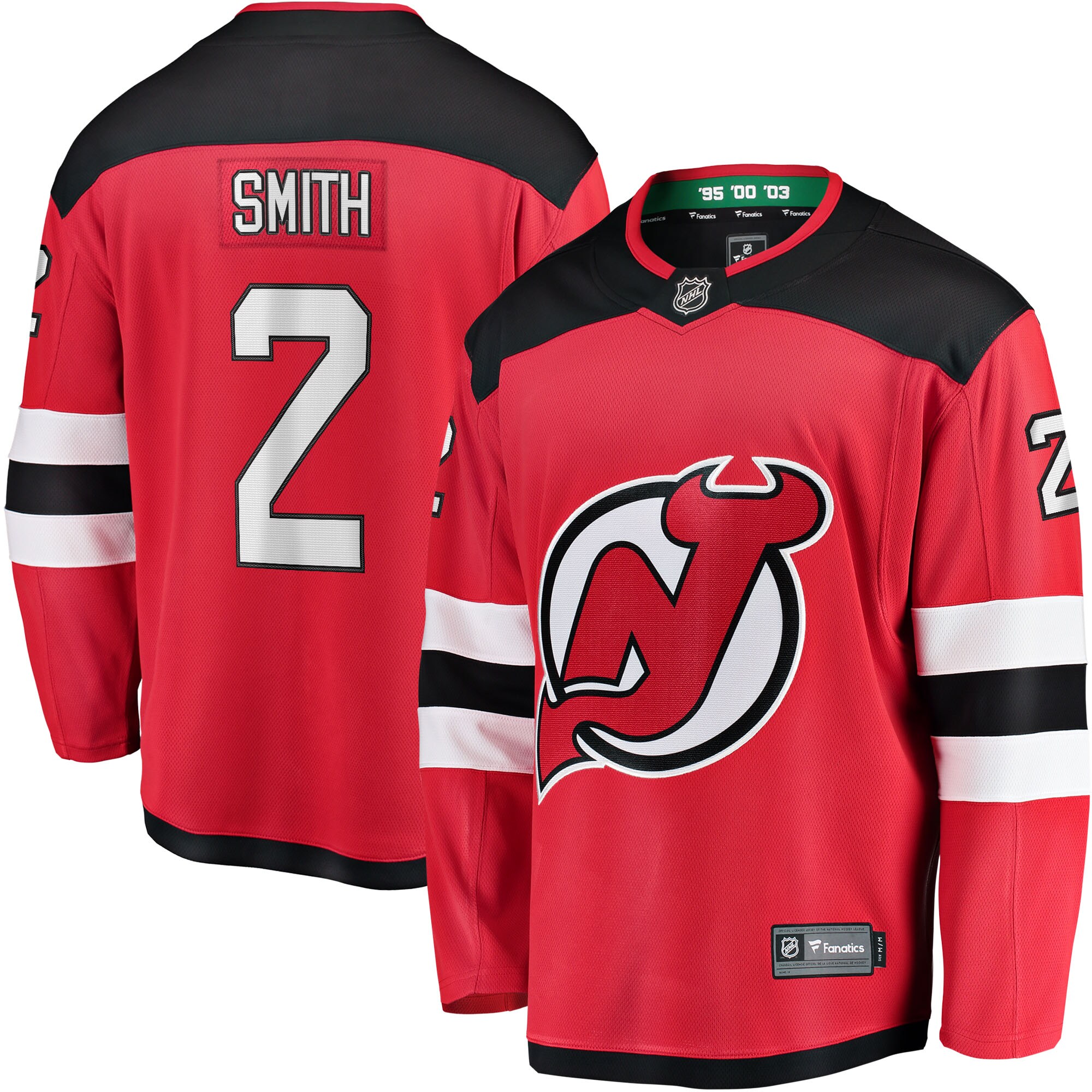 Brendan Smith New Jersey Devils Fanatics Home Breakaway   Jersey – Red