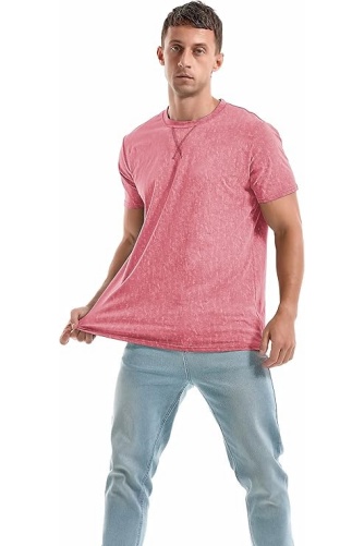 Men's T-Shirts - Premium Cotton Crew Neck Tees