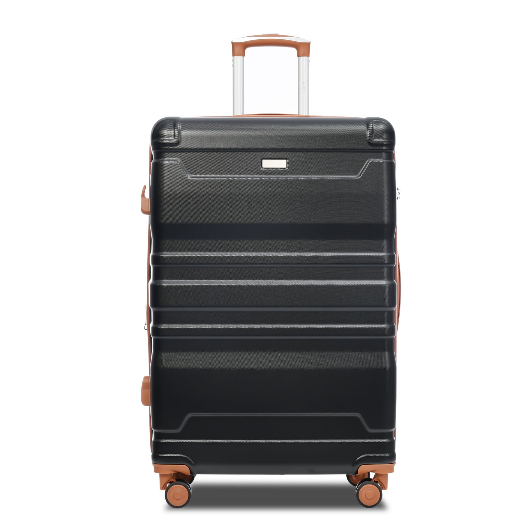 Luggage Suitcase 3 Piece Sets, New Model Expandable ABS Hardshell Luggage, Lightweight Carry-on Suitcase Sets with Spinner Wheels & TSA Lock, 20''/ 24''/ 28'', Blue Gray