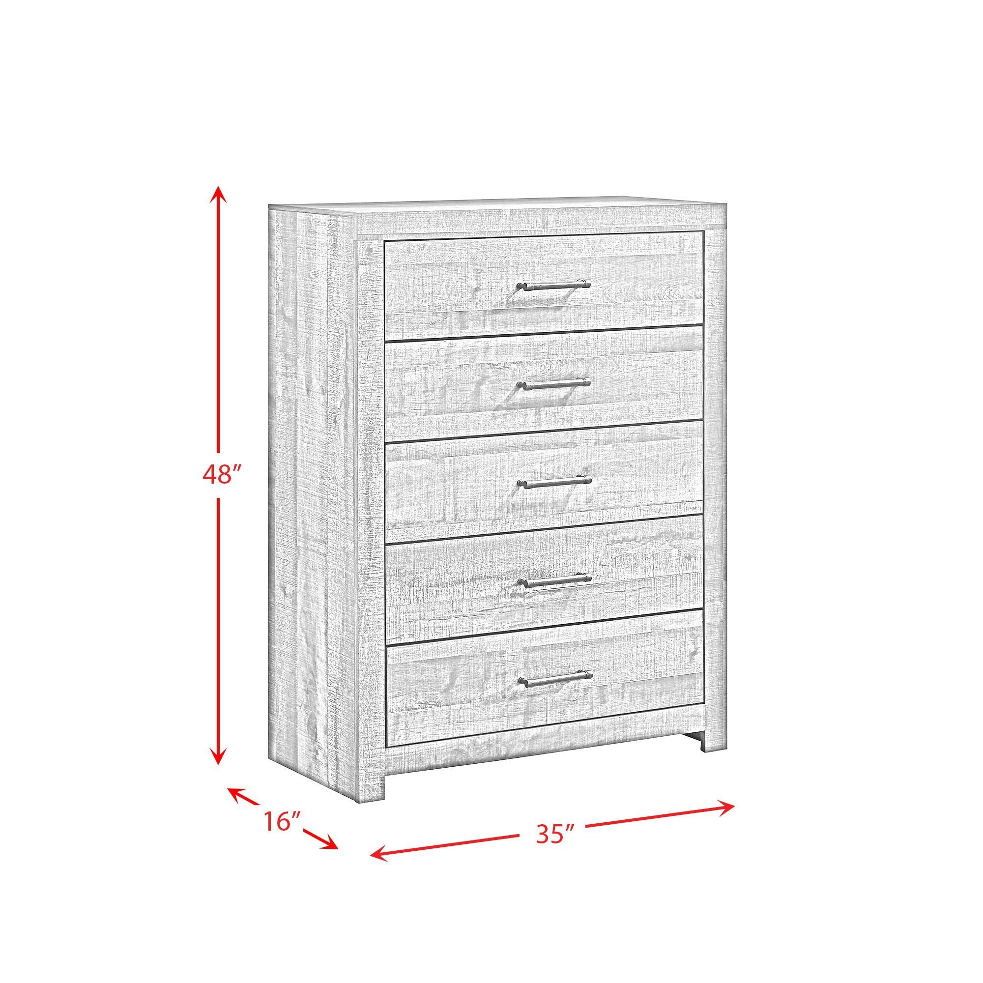 Beckett Queen Bookcase Panel 6PC Bedroom Set with Bluetooth