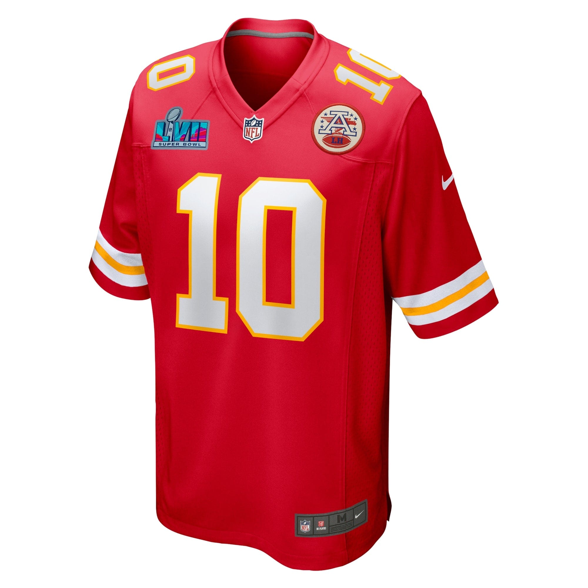 Isiah Pacheco Kansas City Chiefs  Super Bowl LVII Patch Game Jersey - Red