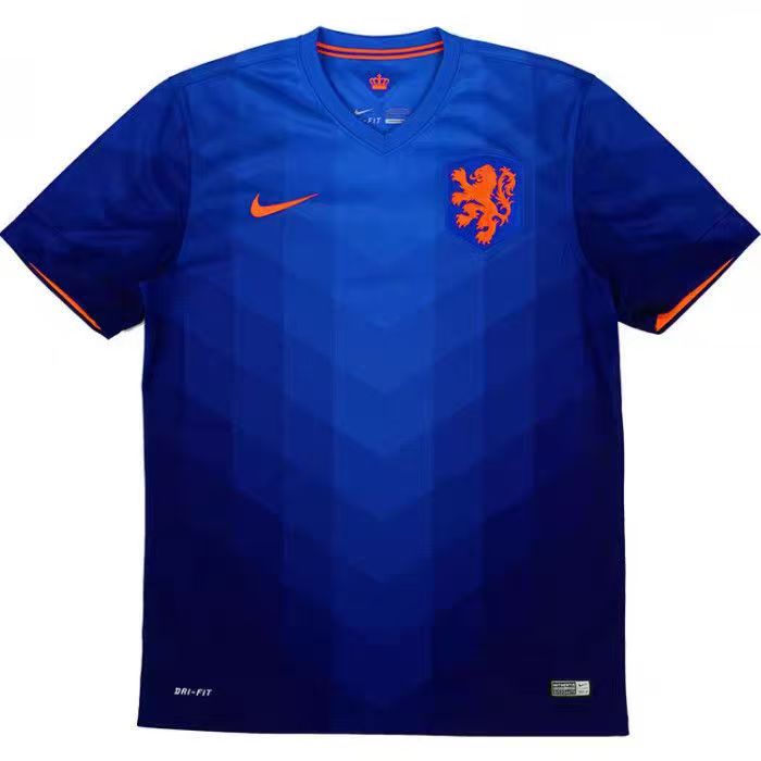 2014 World Cup Netherlands Away Jersey (Fan Version)