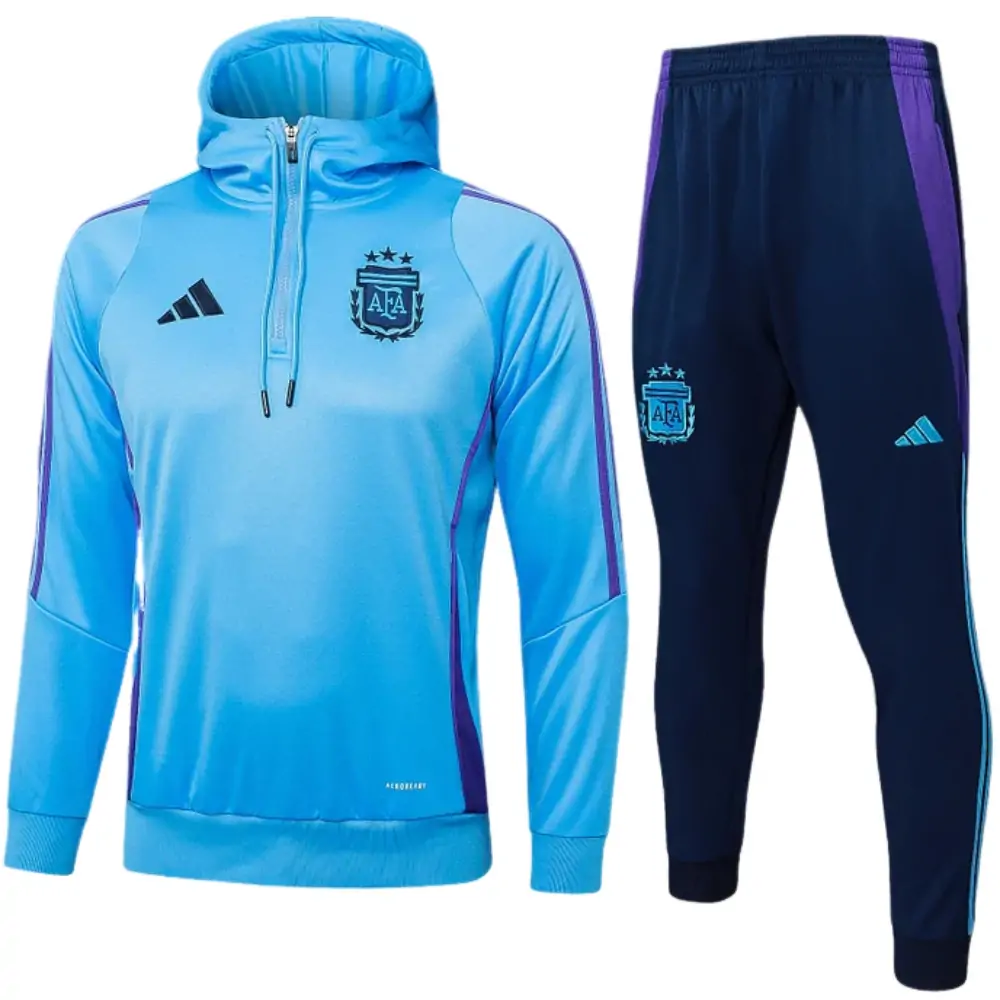 2024-25 Argentina Winter Long-Sleeved Thick Training Kit - Adult Set