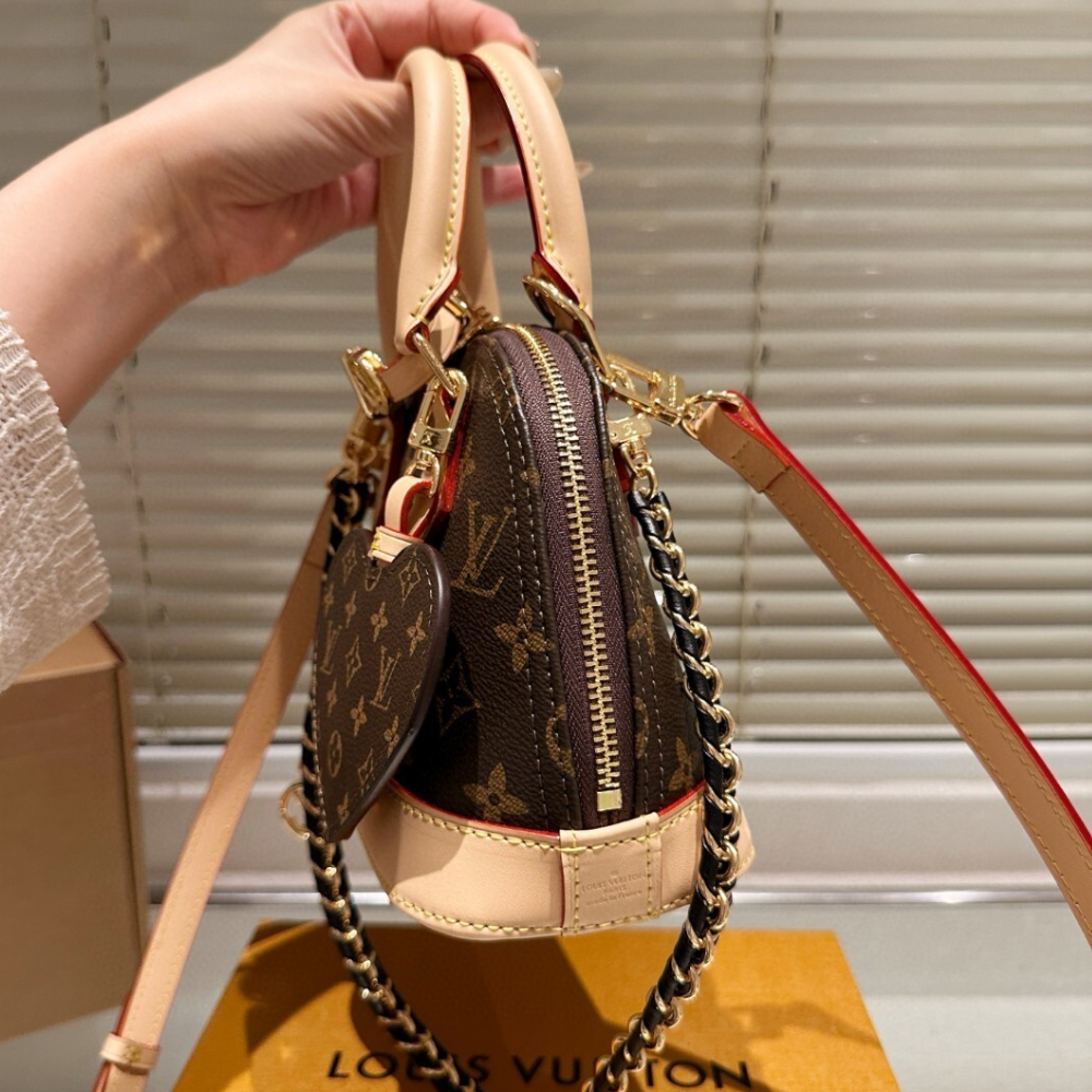 Louis Vuitton Alma Monogram BB Brown 9.8 Inches M14339